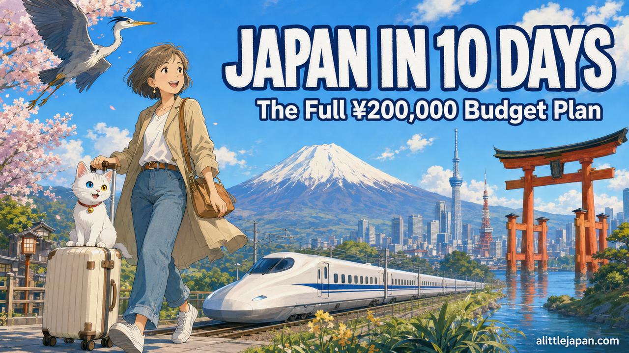 10-day Japan budget itinerary from Tokyo to Hakone, Kyoto and Osaka for under 200,000 yen